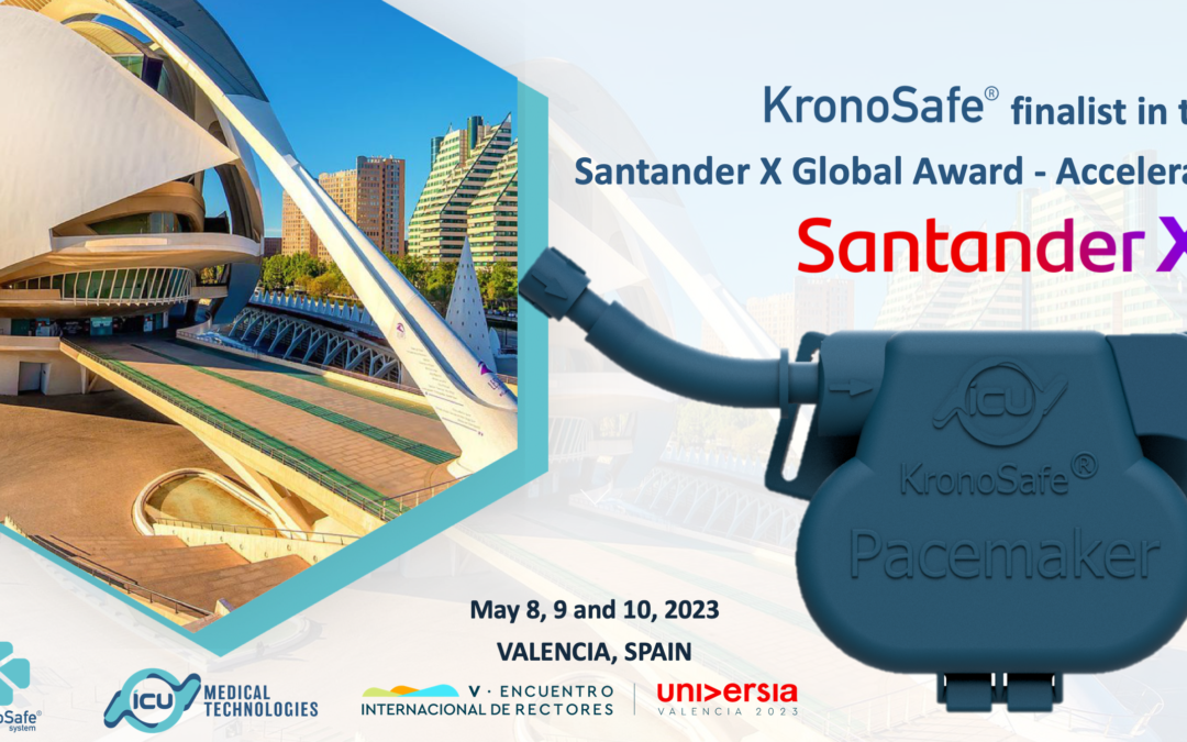 KronoSafe® proyecto finalista para el Santander X Global Award – Accelerate